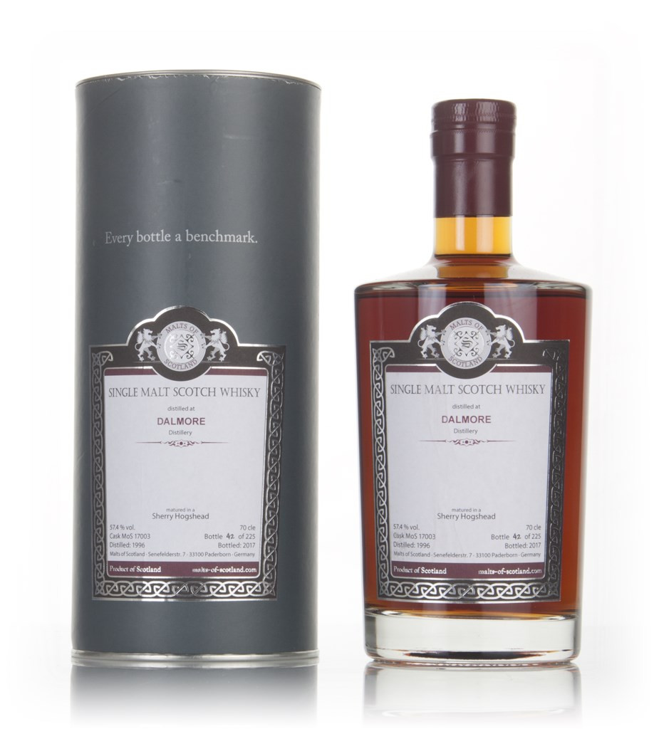 Dalmore 1996 (bottled 2017) (cask 17003) - Malts Of Scotland 70cl
