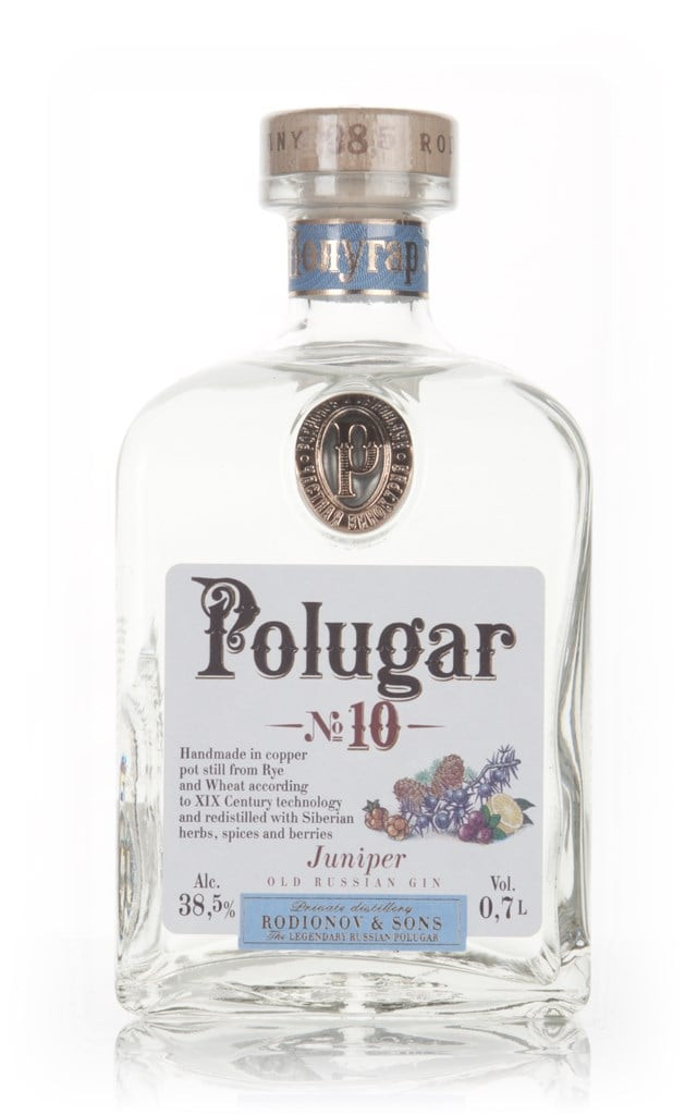 Polugar No.10 - Old Russian Gin 70cl