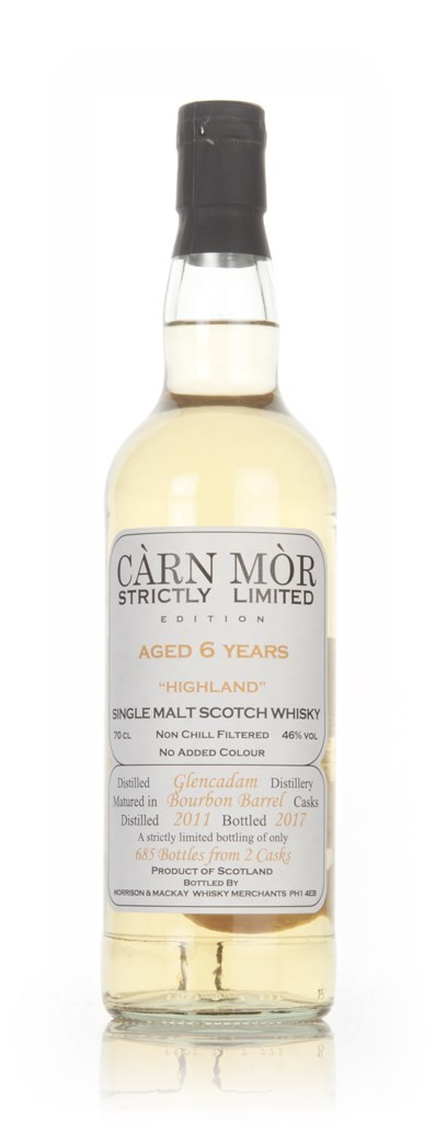 Glencadam 6 Year Old 2011 - Strictly Limited (Càrn Mòr) 70cl