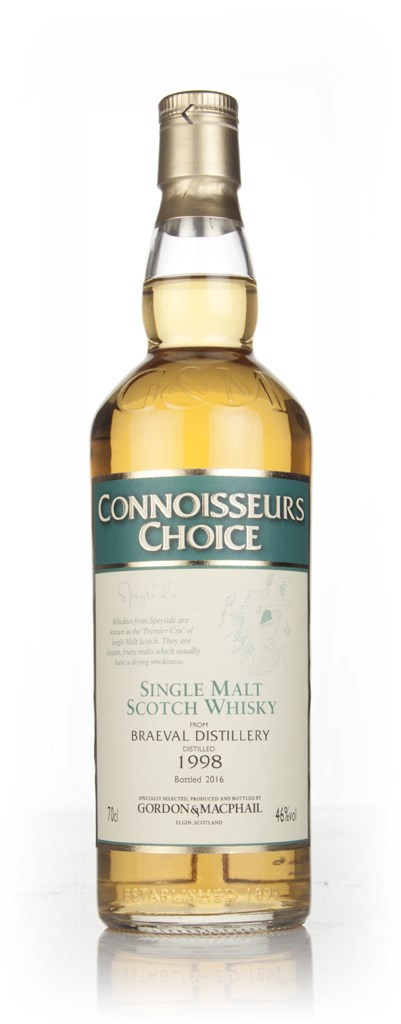 Braeval 1998 (bottled 2016) - Connoisseurs Choice (Gordon & MacPhail) 70cl