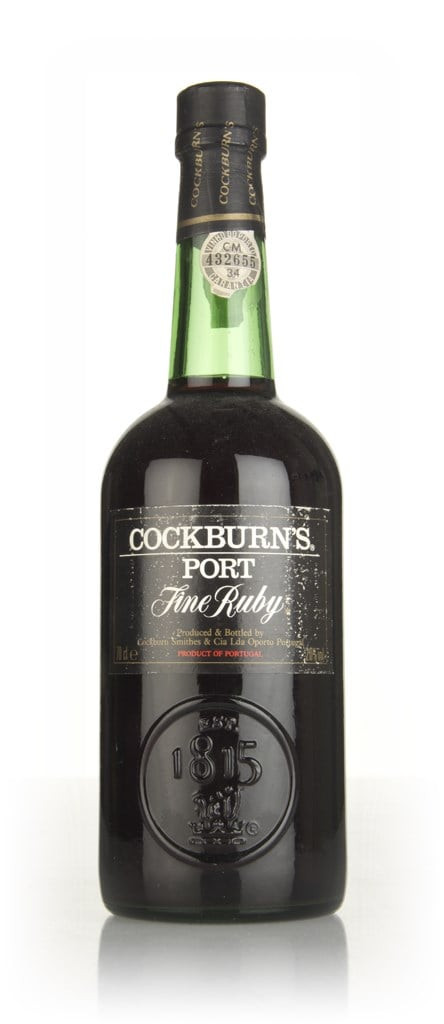 Cockburn's Fine Ruby Port - 1980s 70cl