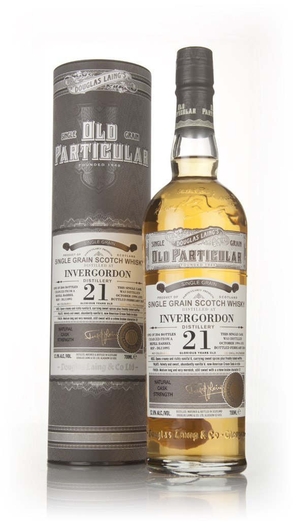 Invergordon 21 Year Old 1994 (cask 11091) - Old Particular (Douglas Laing) 70cl