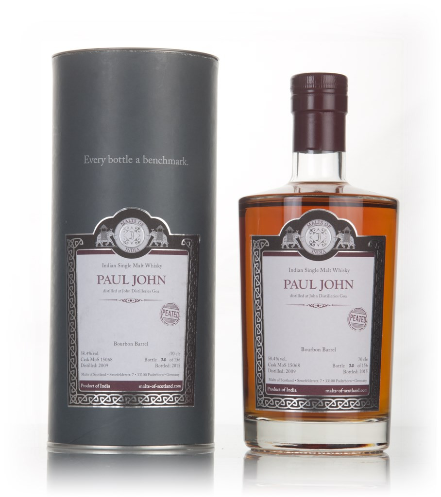 Paul John 2009 (bottled 2015) (cask 15068) - Malts of Scotland 70cl