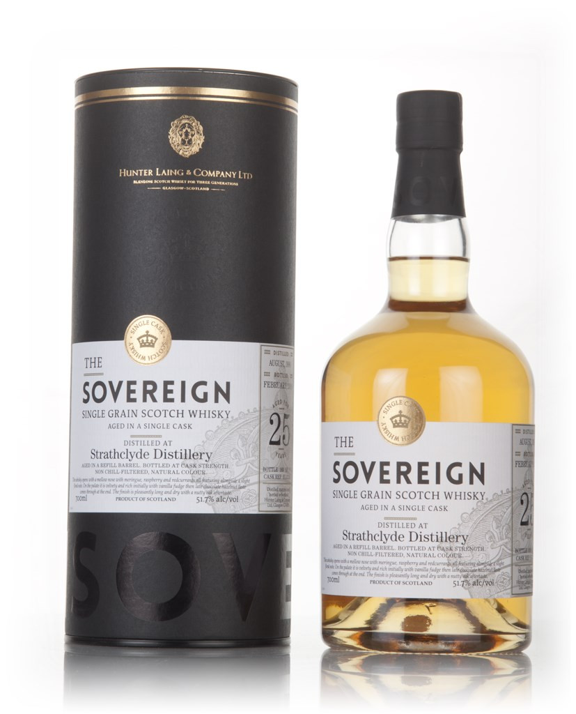 Strathclyde 25 Year Old 1990 (cask 12281) - The Sovereign (Hunter Laing) 70cl