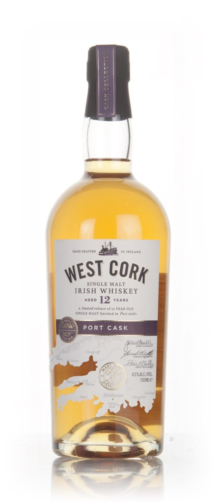 West Cork 12 Year Old Port Cask Finish 70cl