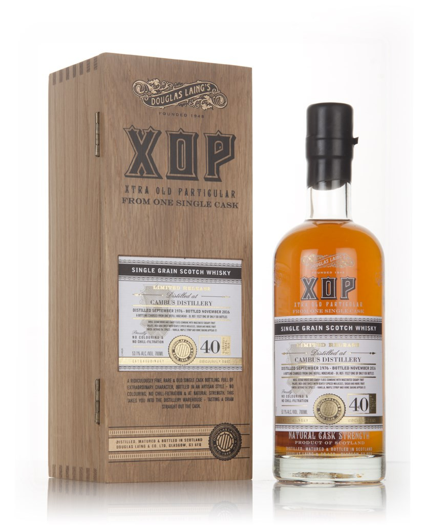 Cambus 40 Year Old 1976 (cask 11527) - Xtra Old Particular (Douglas Laing) 70cl
