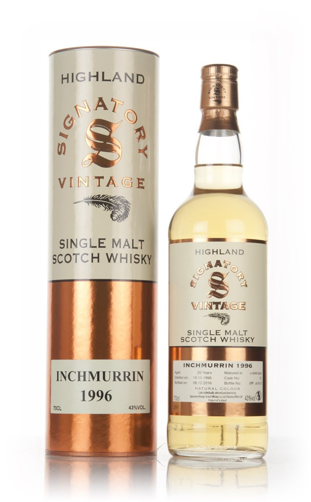 Inchmurrin 20 Year Old 1996 (cask 31) (Signatory) 70cl