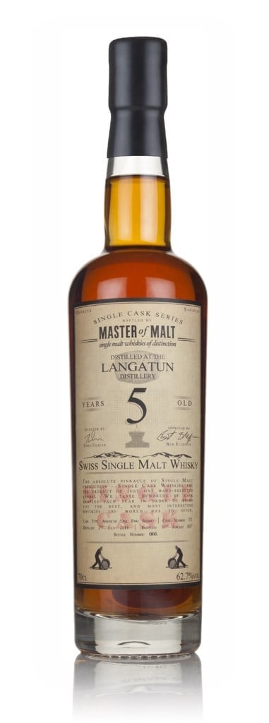 Langatun 5 Year Old 2011 - Single Cask (Master of Malt) 70cl