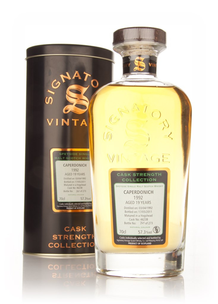 Caperdonich 19 Year Old 1992 Cask 46238 - Cask Strength Collection (Signatory) 70cl