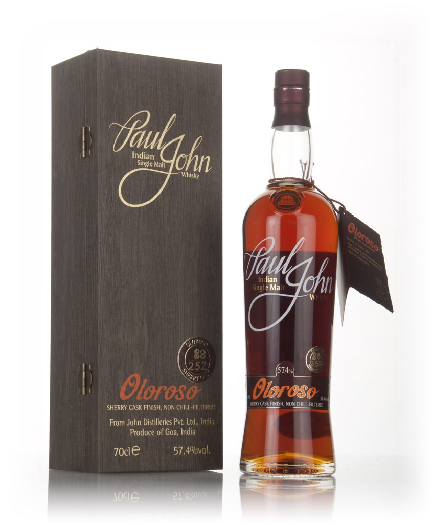 Paul John 7 Year Old 2009 Oloroso Sherry Cask Finish 70cl