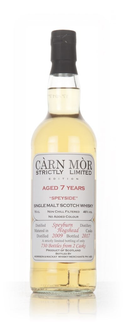 Speyburn 7 Year Old 2009 - Strictly Limited (Càrn Mòr) 70cl