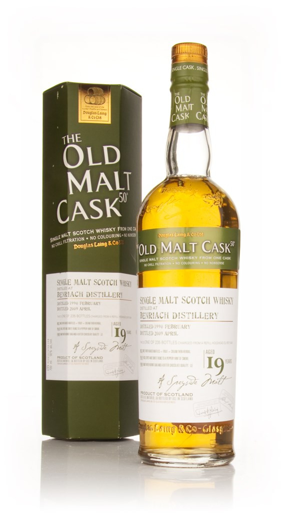 Benriach 19 Year Old 1990 - Old Malt Cask (Douglas Laing) 70cl