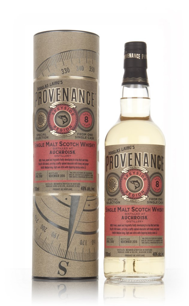 Auchroisk 8 Year Old 2008 (cask 11469) Provenance (Douglas Laing) 70cl