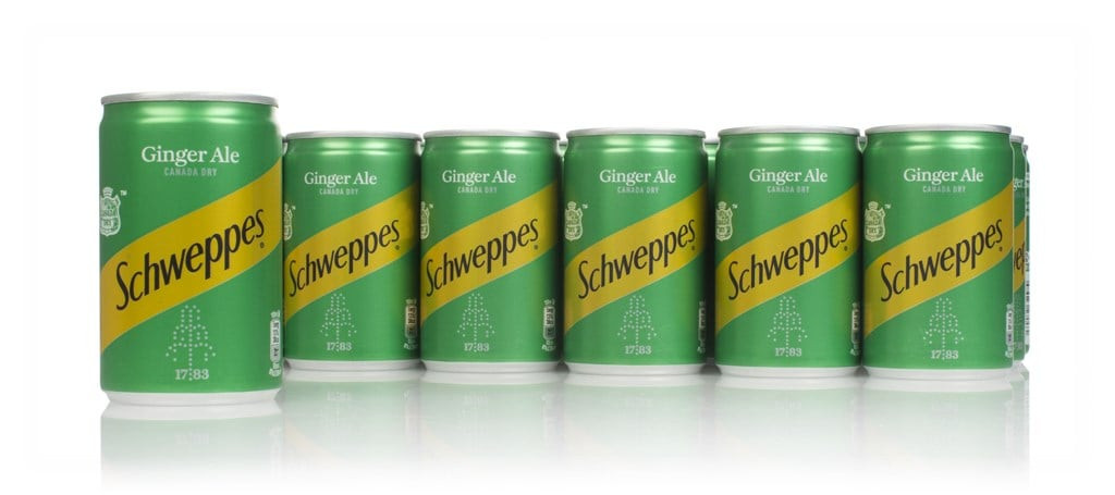 Schweppes Ginger Ale (24 x 150ml) 360cl
