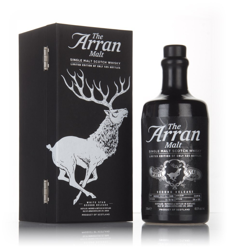 Arran White Stag 20 Year Old (Second Release) 70cl