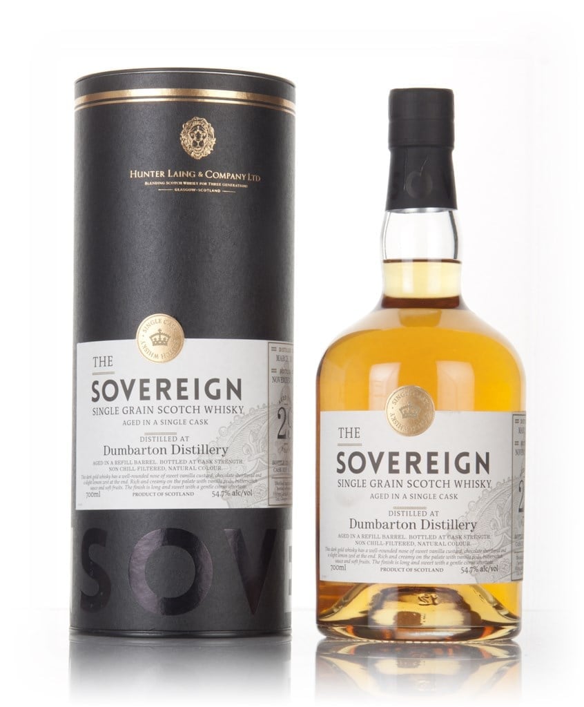 Dumbarton 29 Year Old 1987 (cask 13049) - The Sovereign (Hunter Laing) 70cl
