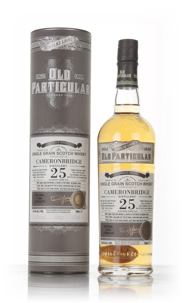 Cameronbridge 25 Year Old 1991 (cask 11316) - Old Particular (Douglas Laing) 70cl