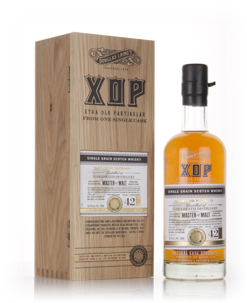 Garnheath 42 Year Old (cask 11524) - Xtra Old Particular (Douglas Laing) (Master of Malt) 70cl