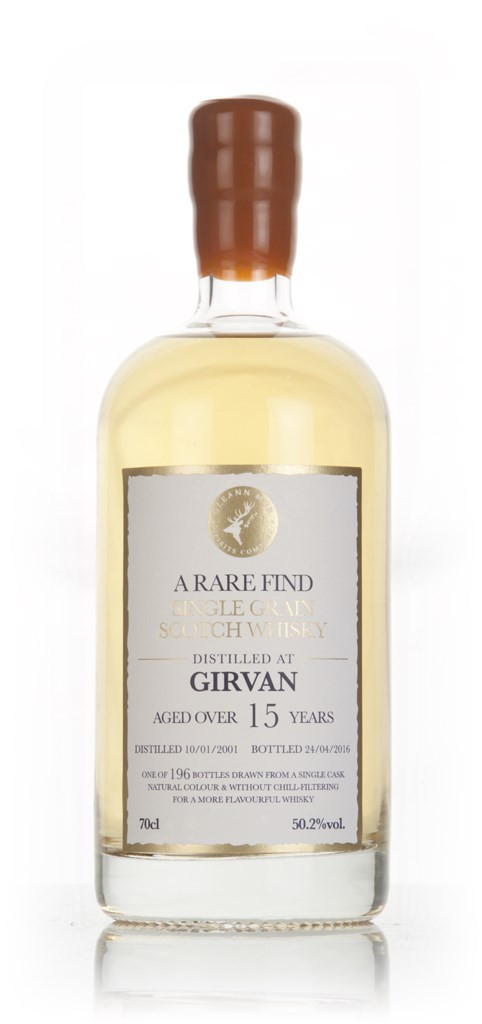 Girvan 15 Year Old 2001 - A Rare Find (Gleann Mór) 70cl