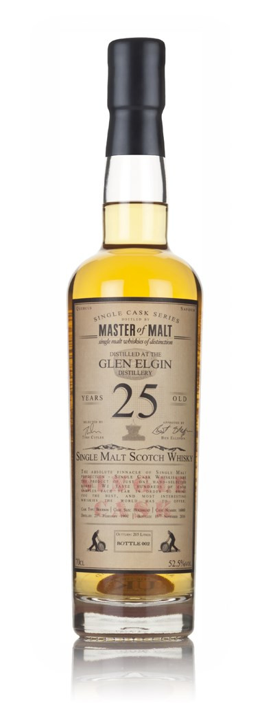Glen Elgin 25 Year Old 1991 - Single Cask (Master of Malt) 70cl