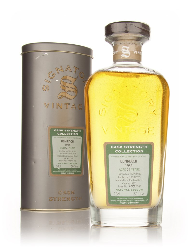 Benriach 24 Year Old 1985 - Cask Strength Collection (Signatory) 70cl