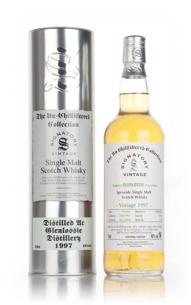 Glenlossie 19 Year Old 1997 (casks 1129) - Un-Chillfiltered Collection (Signatory) 70cl