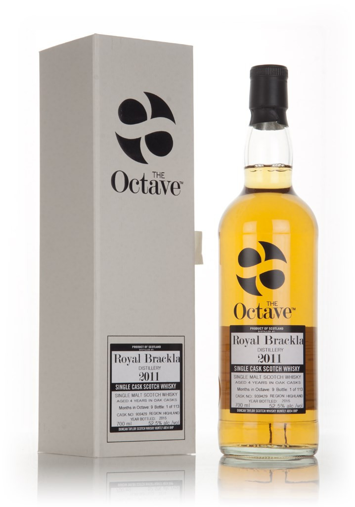 Royal Brackla 4 Year Old 2011 (cask 939429) - The Octave (Duncan Taylor) 70cl