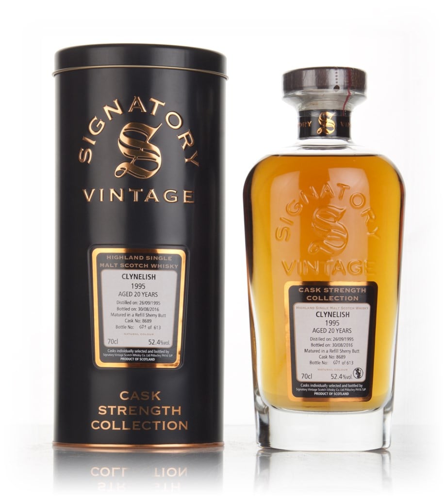 Clynelish 20 Year Old 1995 (cask 8689) - Cask Strength Collection (Signatory) 70cl