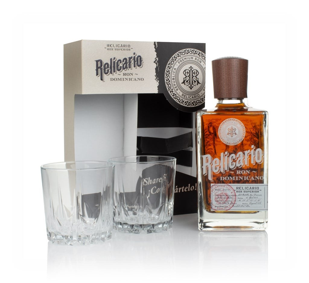 Relicario Ron Dominicano Gift Pack 70cl