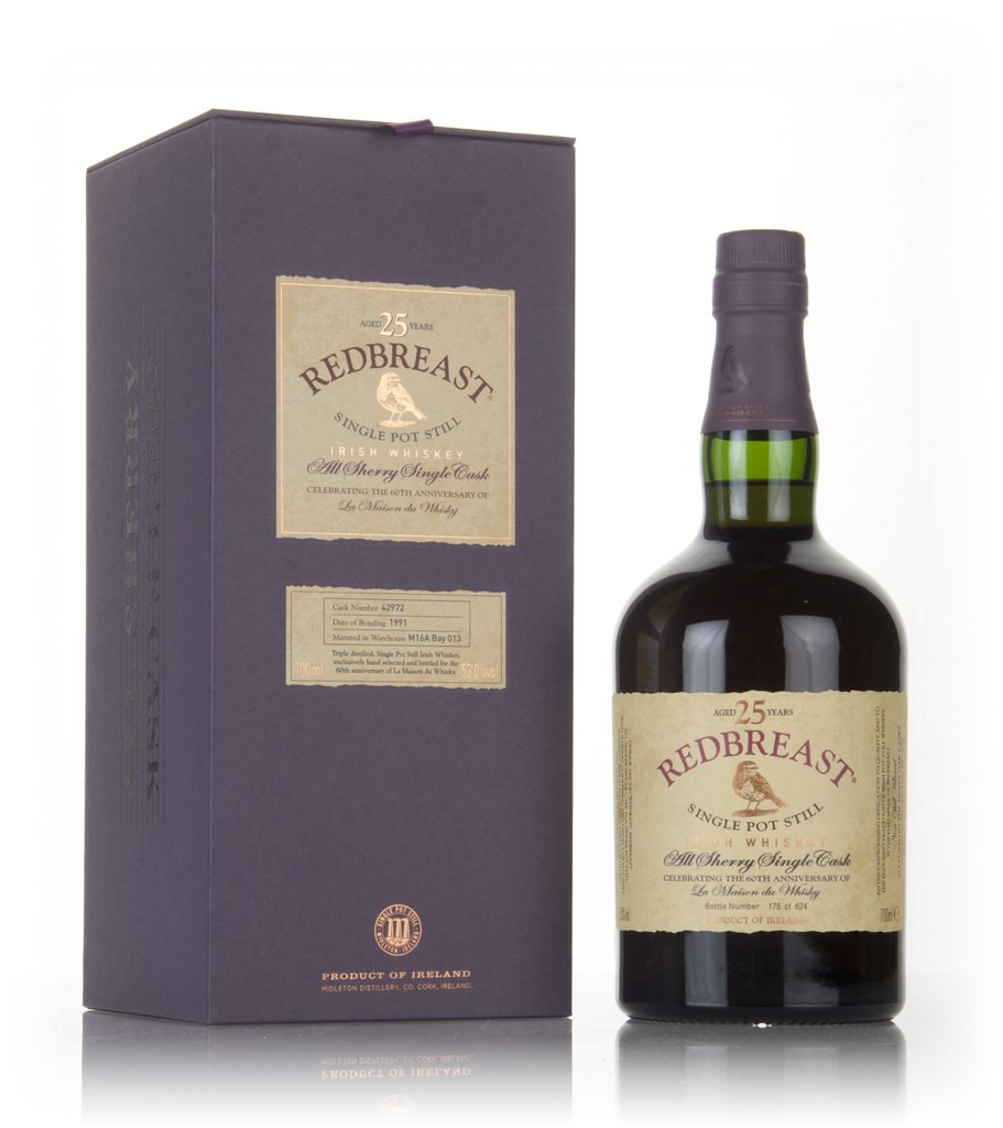 Redbreast 25 Year Old 1991 (La Maison du Whisky 60th Anniversary) 70cl
