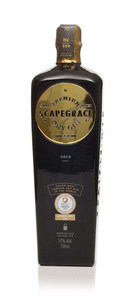 Scapegrace Gold Gin 70cl