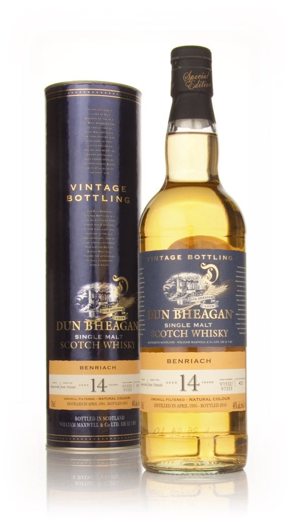 Benriach 14 Year Old 1995 - Dun Bheagan (Ian MacLeod) 70cl