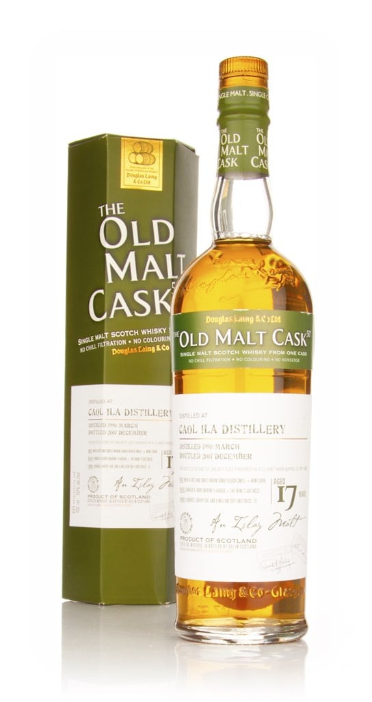 Caol Ila 17 Year Old 1990 - Old Malt Cask (Douglas Laing) 70cl