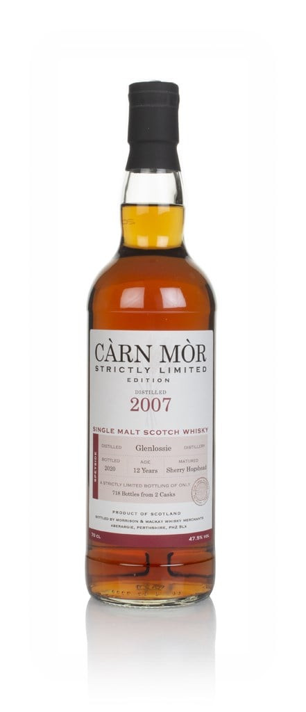 Glenlossie 12 Year Old 2007 - Strictly Limited (Càrn Mòr) 70cl