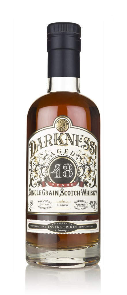 Darkness! Invergordon 43 Year Old Oloroso Cask Finish 50cl