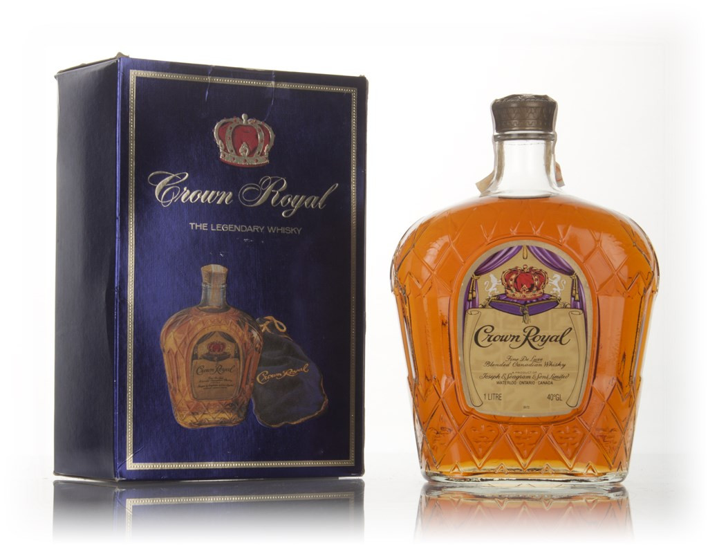 Seagram's Crown Royal Canadian Whisky - 1978 100cl | Master Of Malt