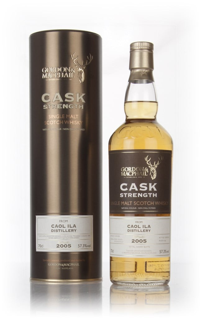 Caol Ila 11 Year Old 2005 (casks 301521, 301523, 301524 & 301527) - Cask Strength (Gordon & MacPhail) 70cl