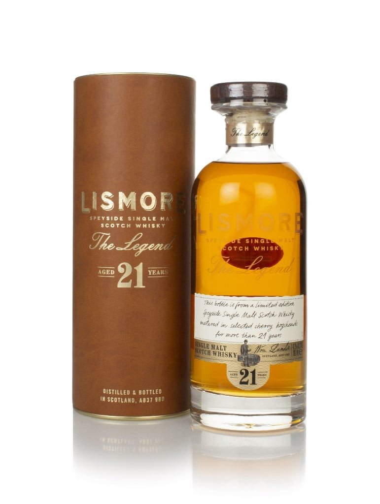 Lismore 21 Year Old - The Legend 70cl