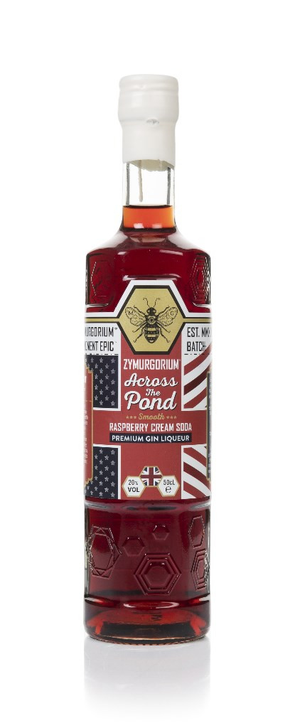 Zymurgorium Across The Pond Raspberry Cream Soda Gin Liqueur 50cl
