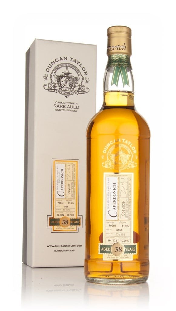 Caperdonich 38 Year Old 1972 - Rare Auld (Duncan Taylor) 70cl