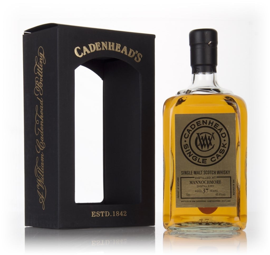 Mannochmore 37 Year Old 1977 - Small Batch (WM Cadenhead) 70cl