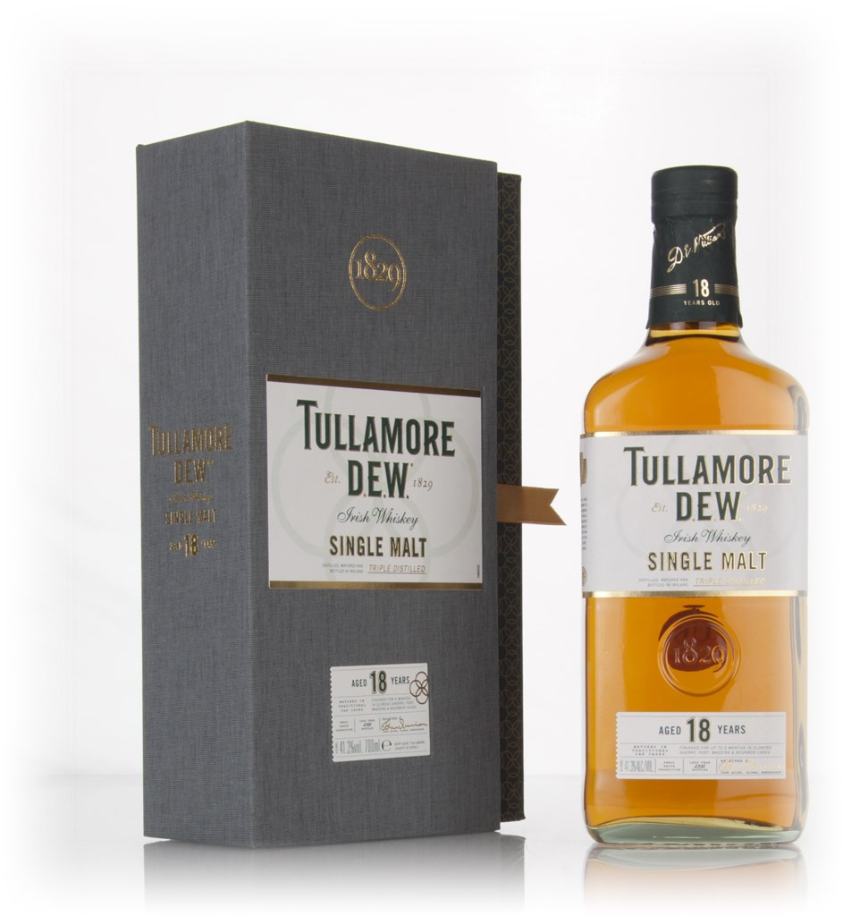 Tullamore D.E.W. 18 Year Old Single Malt 70cl