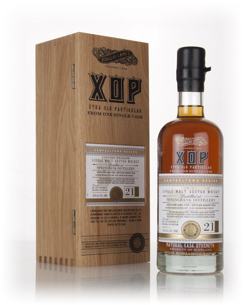 Springbank 21 Year Old 1995 (cask 11366) - Xtra Old Particular (Douglas Laing) 70cl