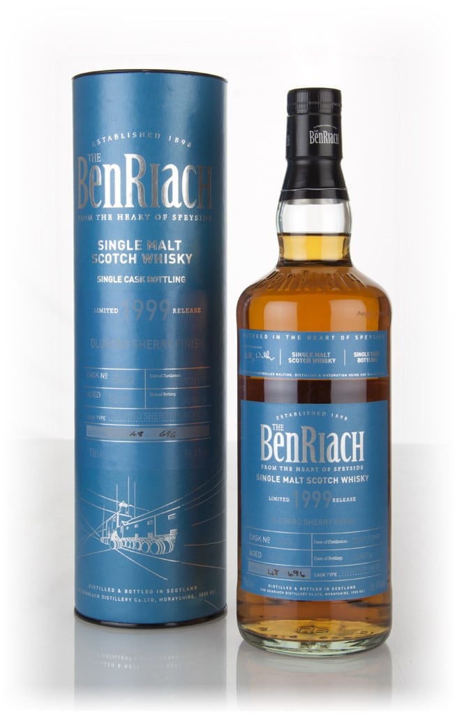 BenRiach 16 Year Old 1999 (cask 5043) - Oloroso Cask Finish 70cl
