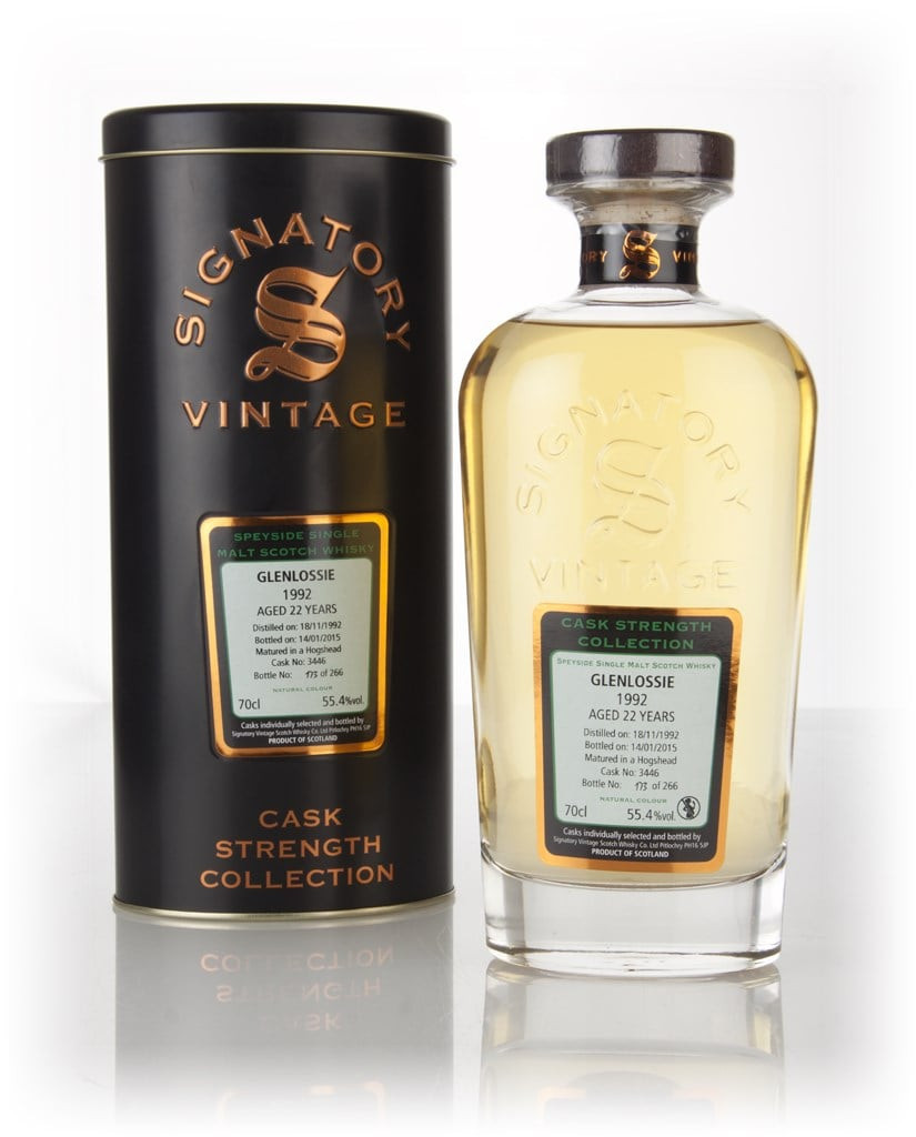 Glenlossie 22 Year Old 1992 (cask 3446) - Cask Strength Collection (Signatory) 70cl