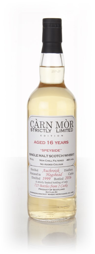 Auchroisk 16 Year Old 1999 - Strictly Limited (Càrn Mòr) 70cl