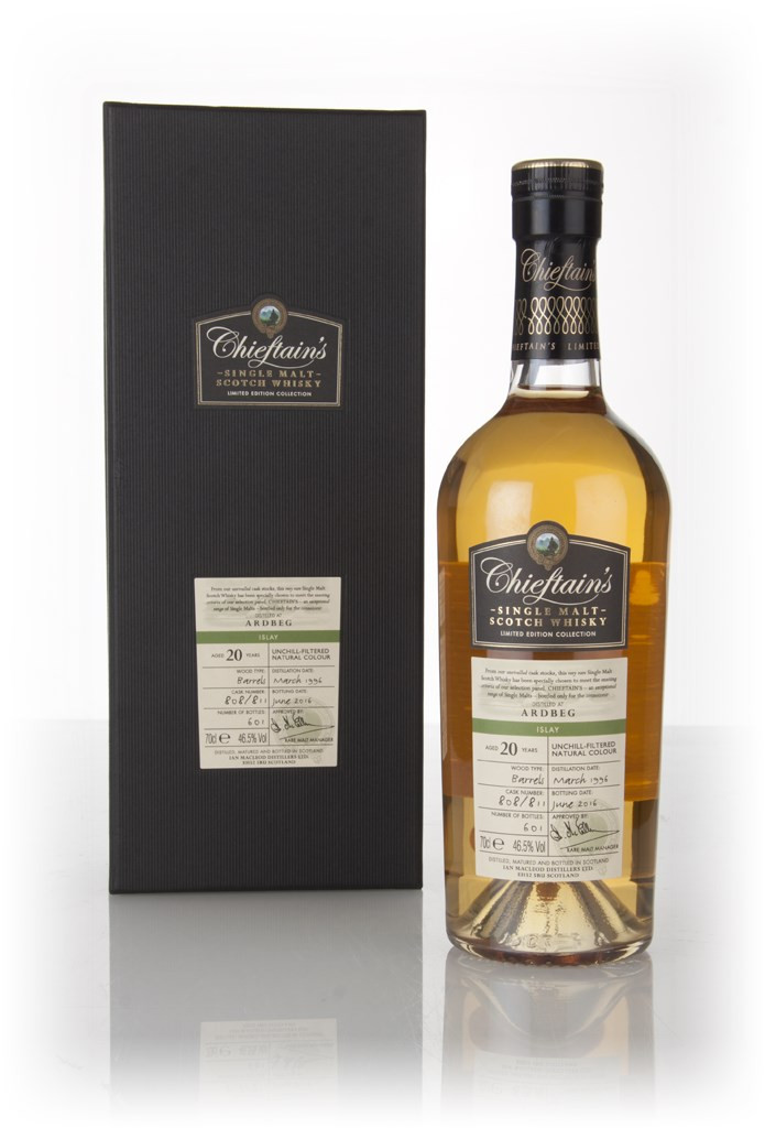 Ardbeg 20 Year Old 1996 (casks 808 & 811) - Chieftain's (Ian Macleod) 70cl