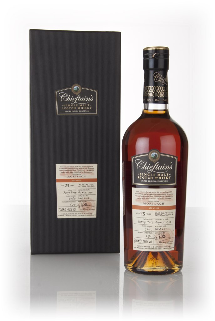 Mortlach 25 Year Old 1990 (cask 5185) - Chieftain's (Ian Macleod) 70cl
