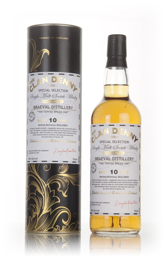Braeval 10 Year Old - The Clan Denny (Douglas Laing) 70cl
