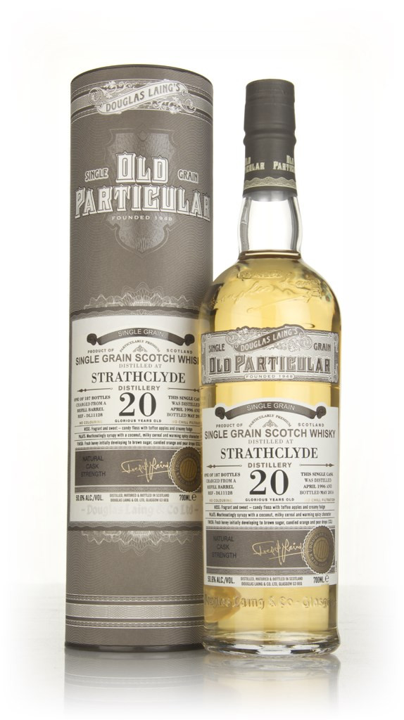 Strathclyde 20 Year Old 1996 (cask 11128) - Old Particular (Douglas Laing) 70cl